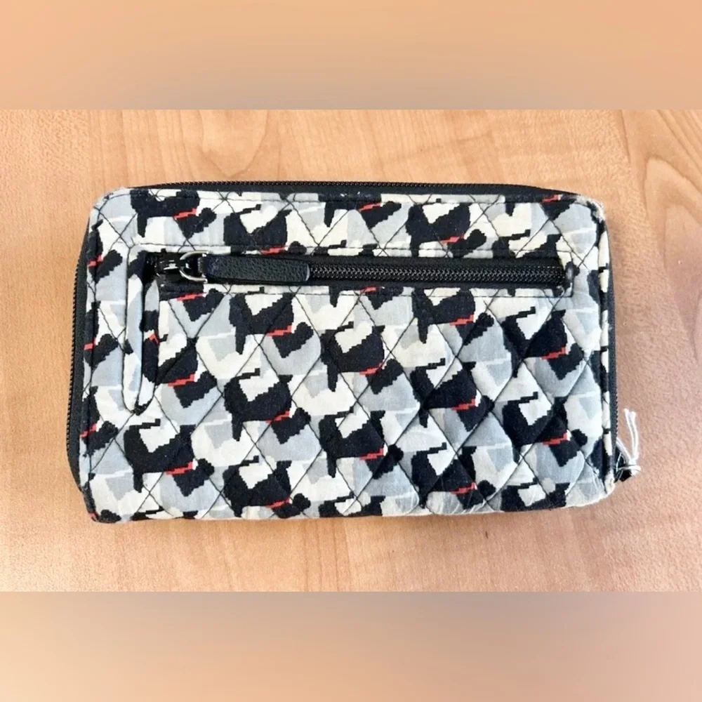 Vera Bradley bag Scotty dog turn lock wallet clutch - Picture 2 of 5